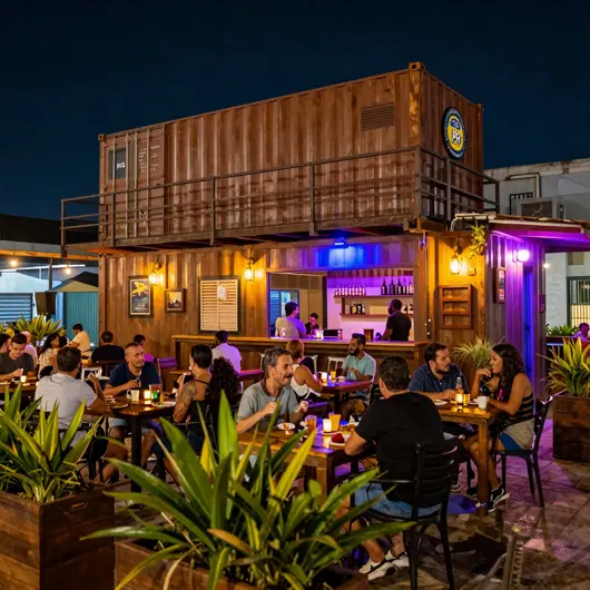 Container Bar PB: O Destino Perfeito para um Happy Hour