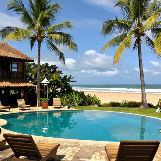 Jacuma's Lodge Hotel: Sua Refugia na Praia