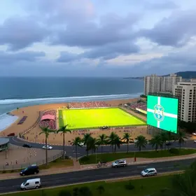 Jogo do Brasil contra a Noruega, pela Copa, vai ser exibido em telão na orla de João Pessoa; veja como fica o trânsito jogo do Brasil contra a Noruega