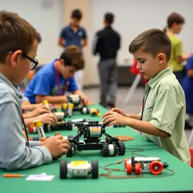 João Pessoa sedia etapa regional de torneio mundial de robótica com alunos de 6 a 10 anos torneio de robótica